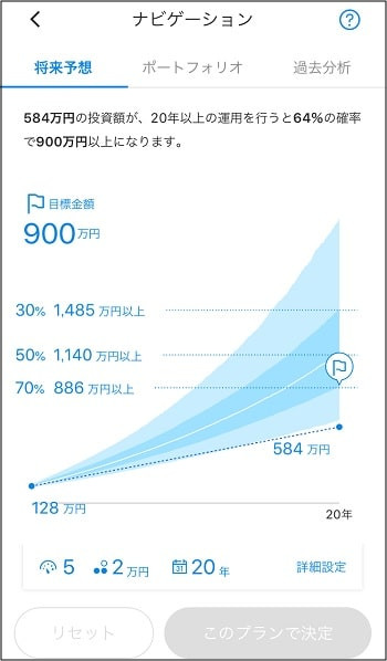 ウェルスナビアプリ - ナビゲーション