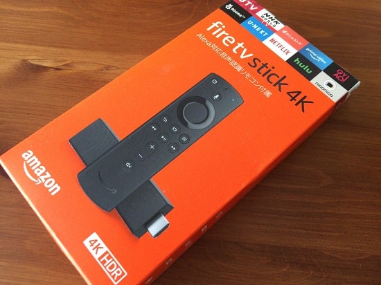 Amazon Fire TV Stick 4K外箱