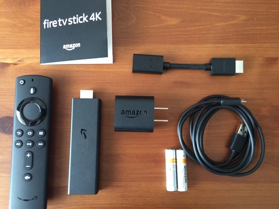 Amazon Fire TV Stick 4Kセット内容